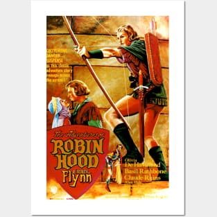 Classic Adventure Movie Poster - Robin Hood Posters and Art